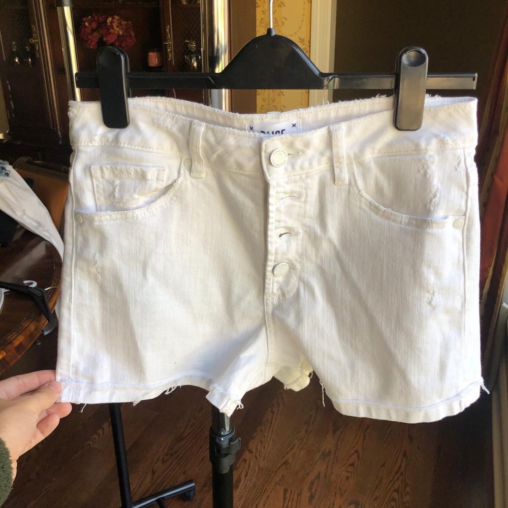 Paige white shorts